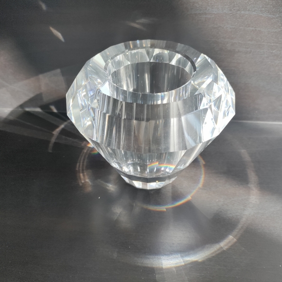 Crystal Lenox Candle Holder - Picture 9 of 13